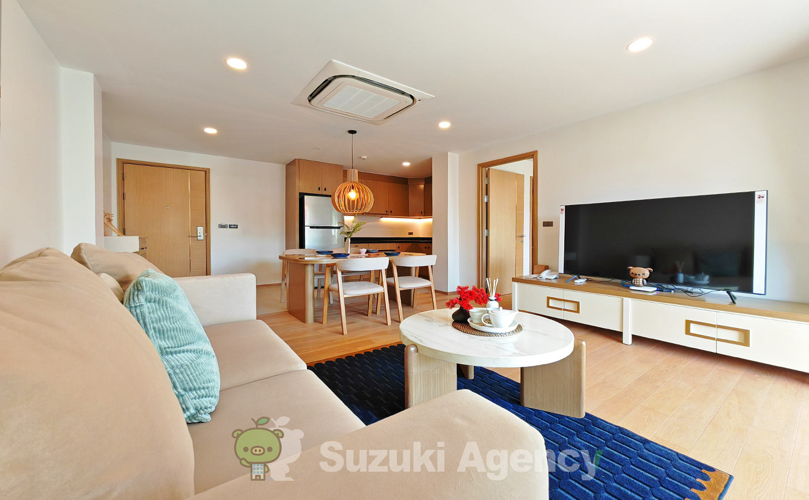 Aquila Bangkok Hotel and Residence:1 Bed Room Photos No.23