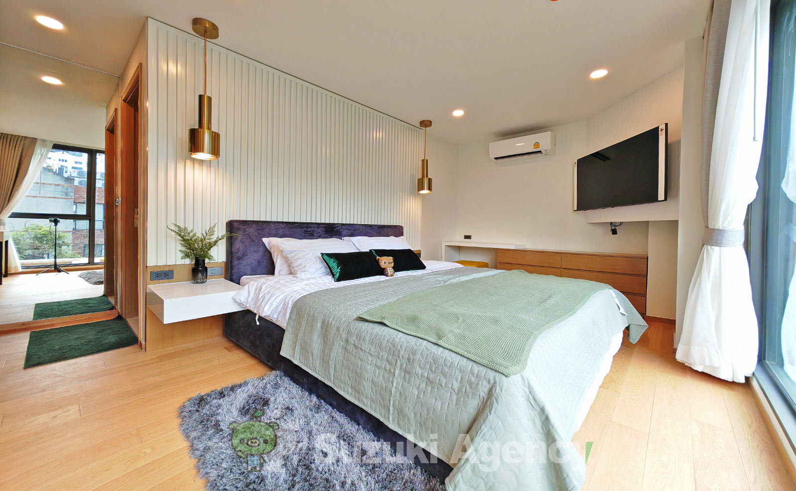 Aquila Bangkok Hotel and Residence:2 Bed Room Photos No.65