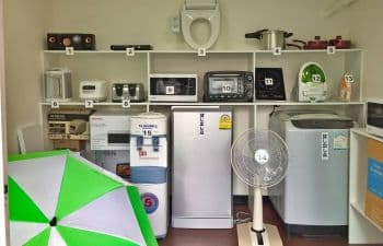 緊急貸し出し用電化製品