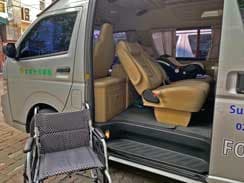 車椅子からも乗り降りらくらく